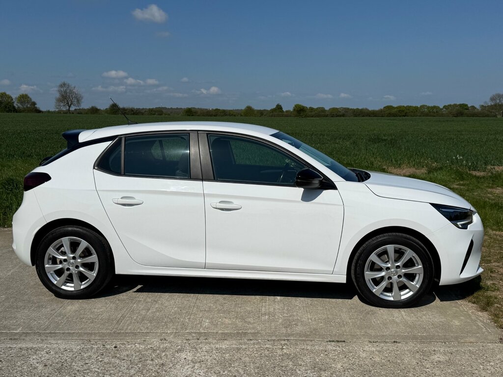 Vauxhall Corsa 1.2 Turbo Design Hatchback Euro 6 EA72JPO White #4