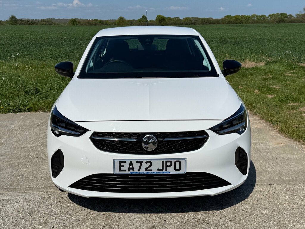 Vauxhall Corsa 1.2 Turbo Design Hatchback Euro 6 EA72JPO White #5