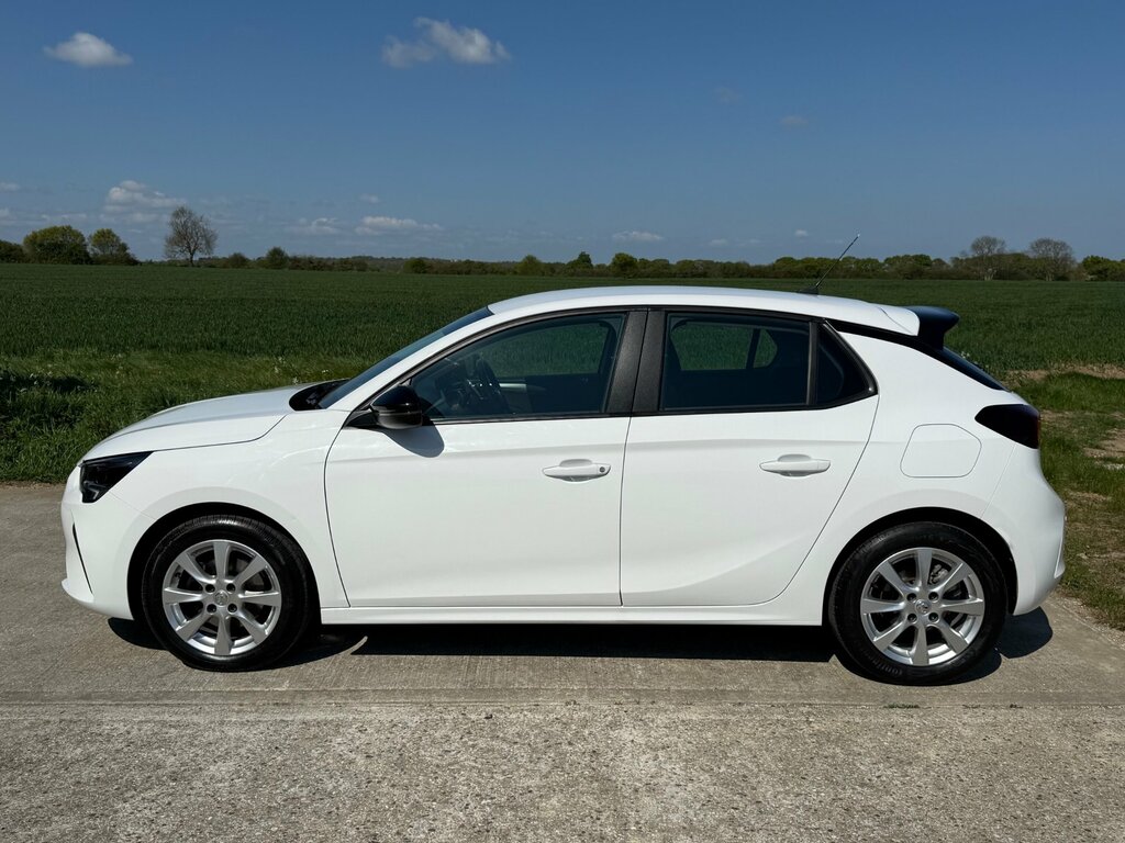 Vauxhall Corsa 1.2 Turbo Design Hatchback Euro 6 EA72JPO White #3