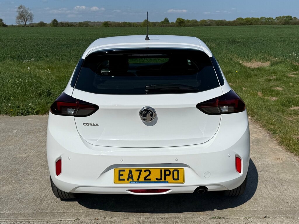 Vauxhall Corsa 1.2 Turbo Design Hatchback Euro 6 EA72JPO White #6