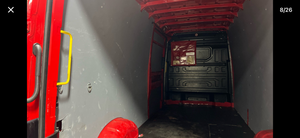Volkswagen Crafter Panel Van 2.0 Tdi Cr35 Startline 2019 GL19VCT Red #2