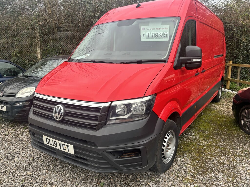 Volkswagen Crafter Panel Van 2.0 Tdi Cr35 Startline 2019 Red