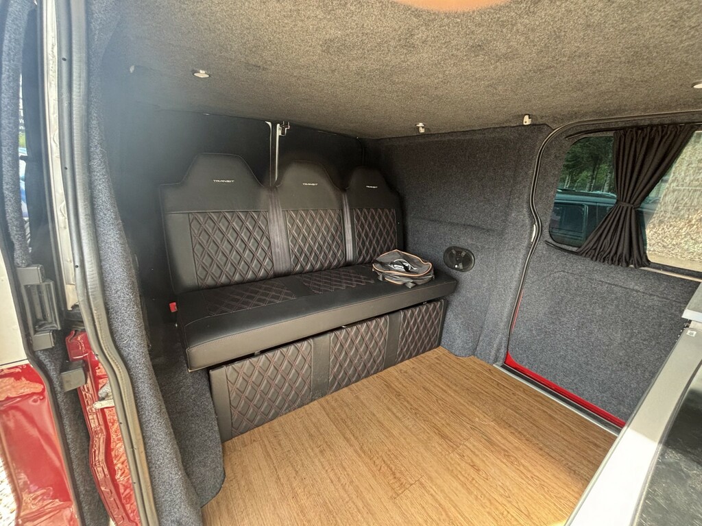 Ford Transit Custom Camper Van 2.2 Tdci 280 Duratorq Tourneo 2008 Red #6