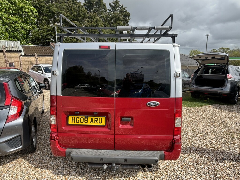 Ford Transit Custom Camper Van 2.2 Tdci 280 Duratorq Tourneo 2008 Red #2