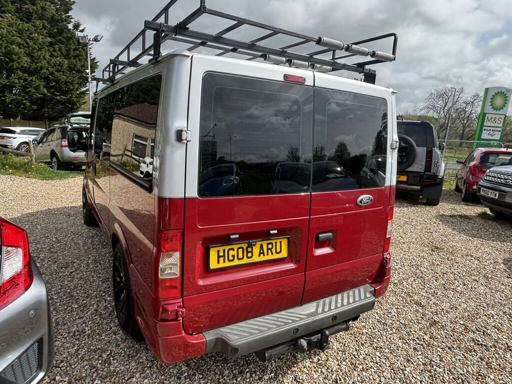 Ford Transit Custom Camper Van 2.2 Tdci 280 Duratorq Tourneo 2008 Red #5
