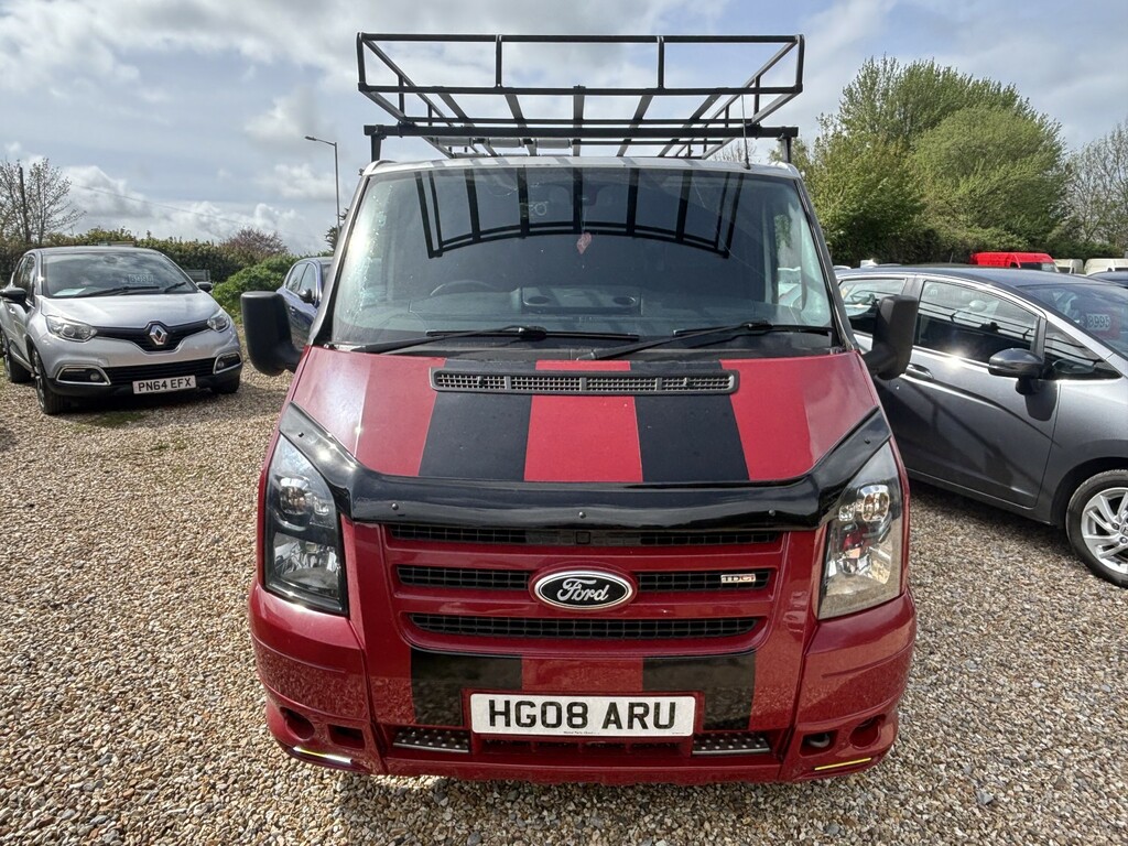 Ford Transit Custom Camper Van 2.2 Tdci 280 Duratorq Tourneo 2008 Red #3