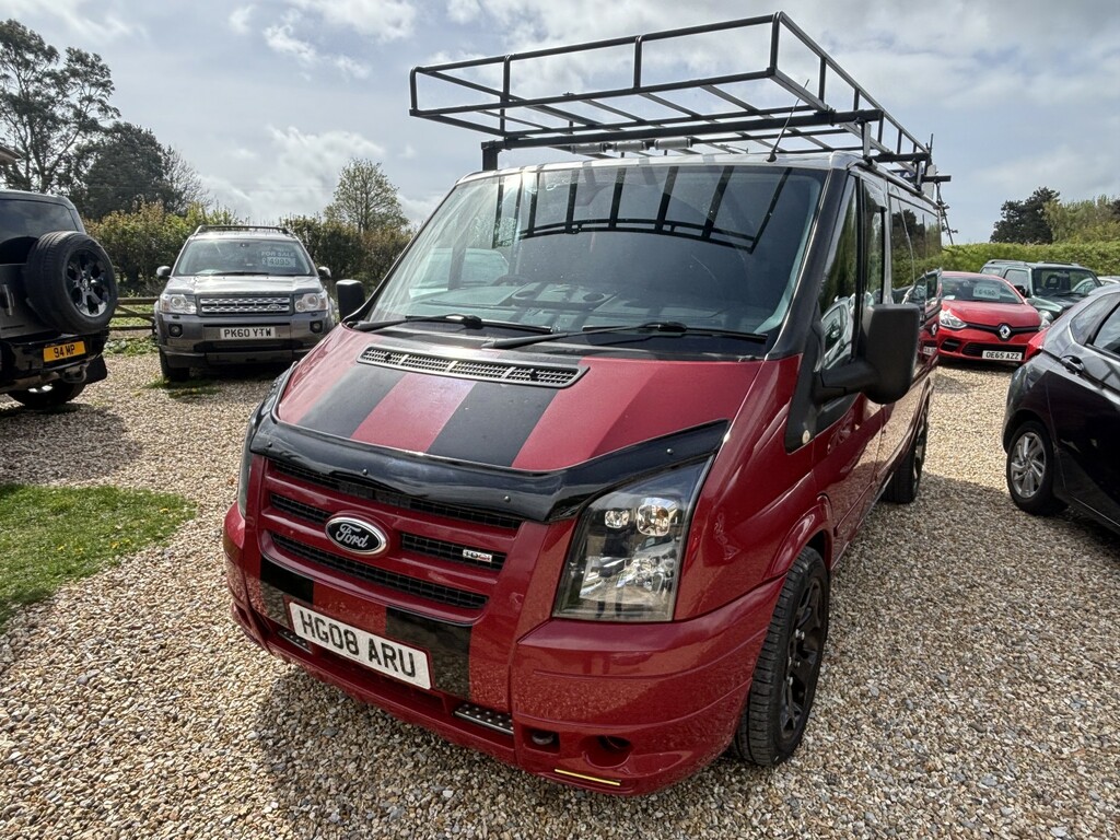 Ford Transit Custom Camper Van 2.2 Tdci 280 Duratorq Tourneo 2008 Red