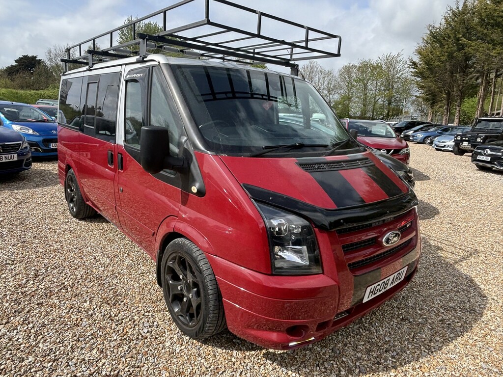 Ford Transit Custom Camper Van 2.2 Tdci 280 Duratorq Tourneo 2008 Red #4
