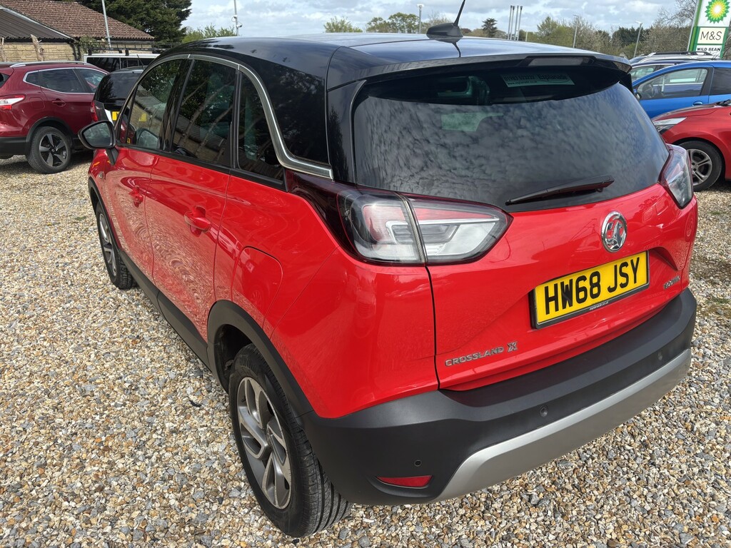 Vauxhall Crossland X Suv 1.2 Turbo Ecotec Gpf Tech Line Nav 201968 HW68JSY Red #2