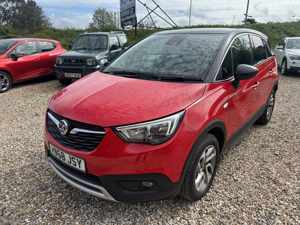 Vauxhall Crossland X Suv 1.2 Turbo Ecotec Gpf Tech Line Nav 201968 Red