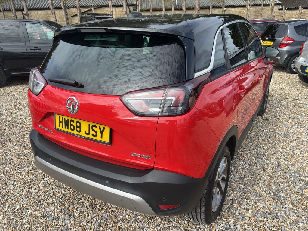 Vauxhall Crossland X Suv 1.2 Turbo Ecotec Gpf Tech Line Nav 201968 HW68JSY Red #3