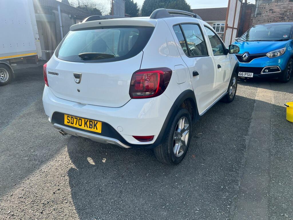 Dacia Sandero Stepway 0.9 Tce Essential Euro 6 Ss SD70KBK White #4