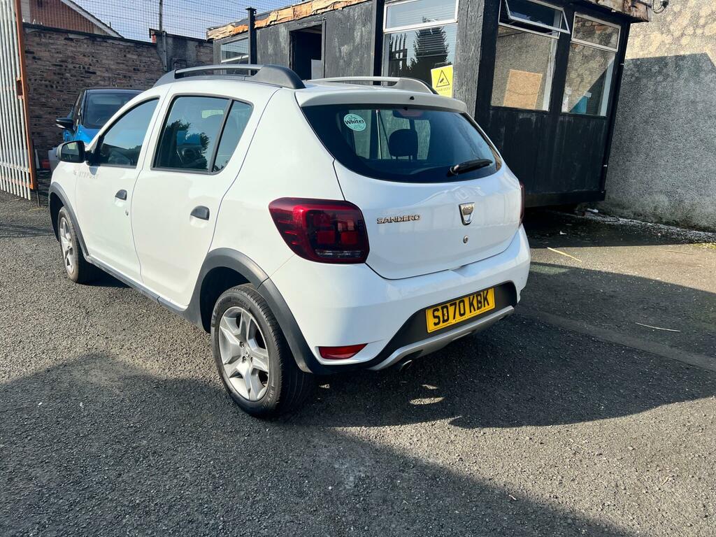 Dacia Sandero Stepway 0.9 Tce Essential Euro 6 Ss SD70KBK White #2