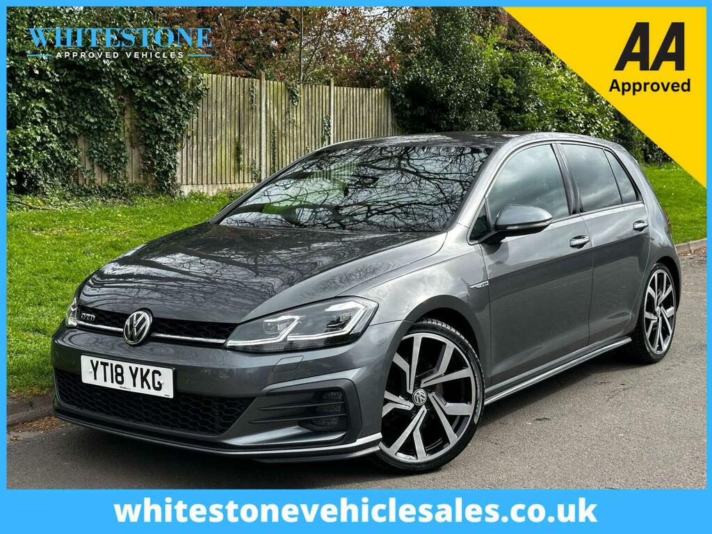 Volkswagen Golf Hatchback 2.0 Tdi Gtd Dsg Euro 6 Ss 20181 Grey