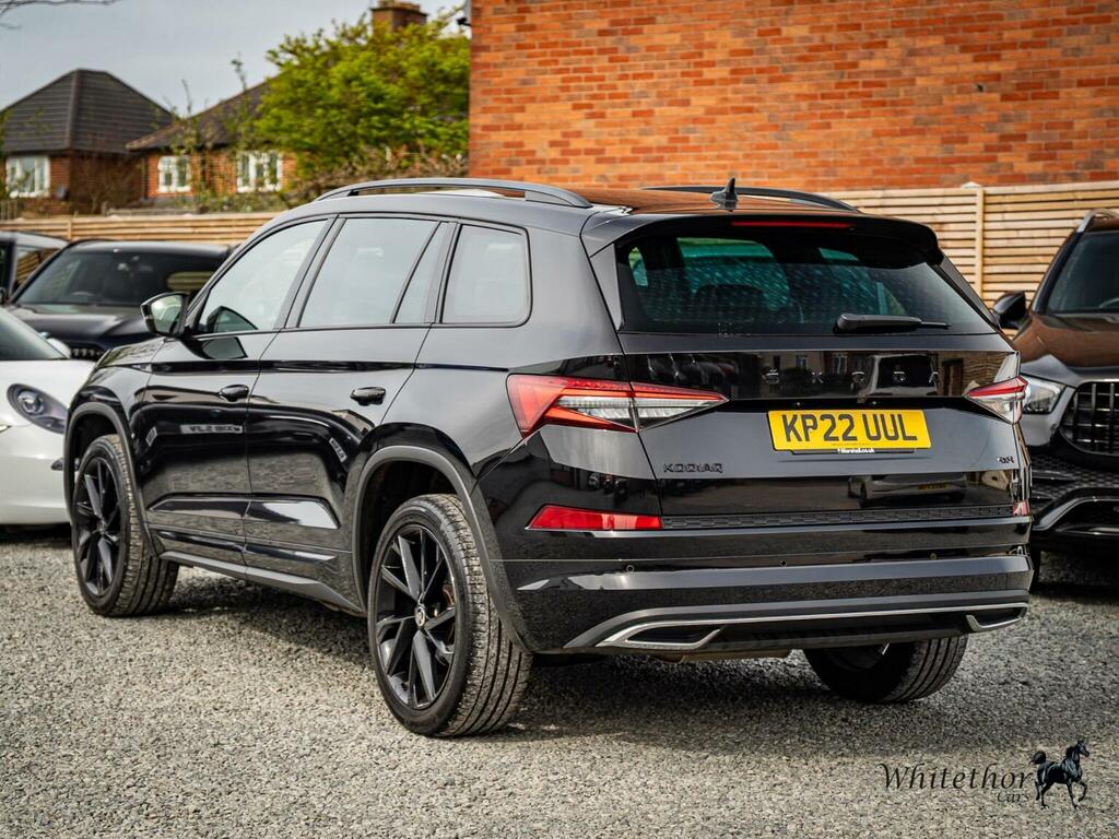 Skoda Kodiaq Suv 2.0 Tdi Sportline Dsg 4Wd Euro 6 Ss 7 KP22UUL Black #4