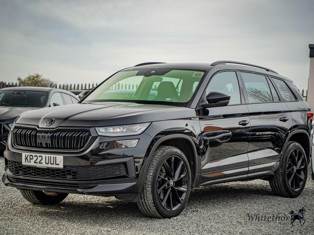 Skoda Kodiaq Suv 2.0 Tdi Sportline Dsg 4Wd Euro 6 Ss 7 KP22UUL Black #3