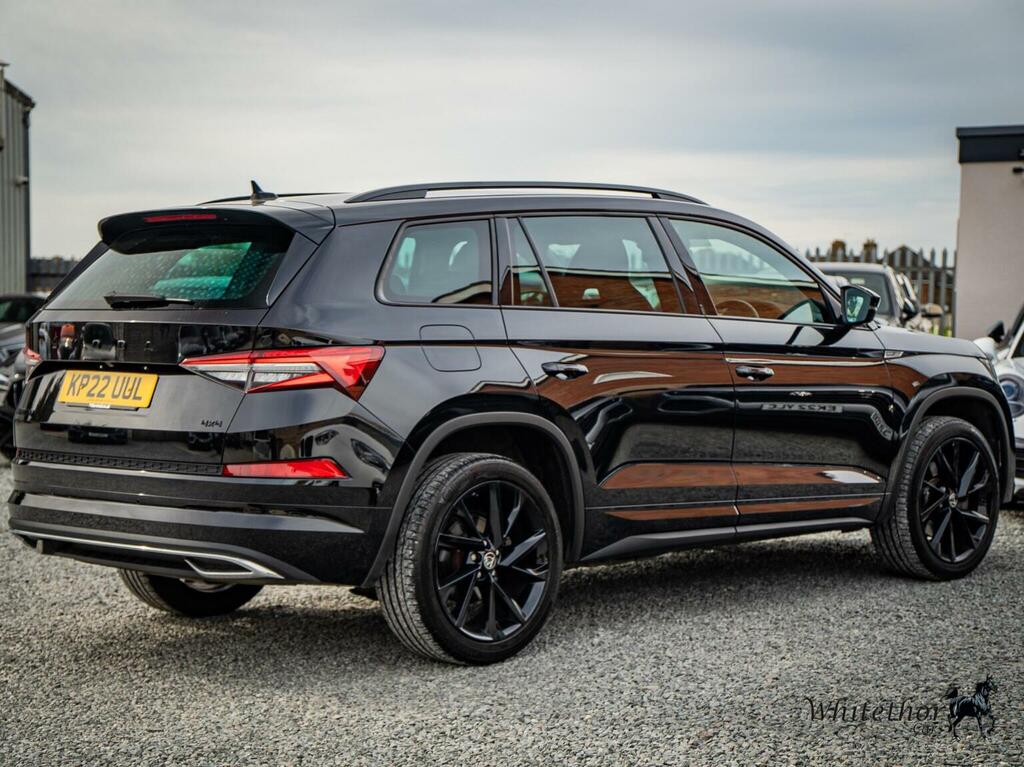 Skoda Kodiaq Suv 2.0 Tdi Sportline Dsg 4Wd Euro 6 Ss 7 KP22UUL Black #6