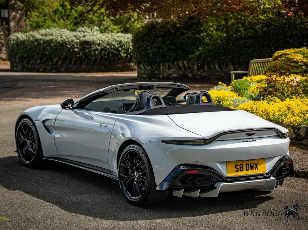 Aston Martin Vantage Convertible 4.0 V8 Roadster Euro 6 2021 White #4