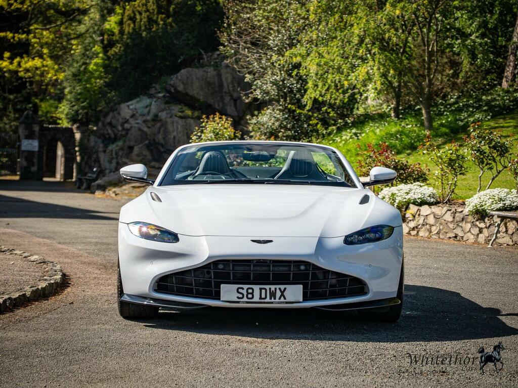 Aston Martin Vantage Convertible 4.0 V8 Roadster Euro 6 2021 White #2