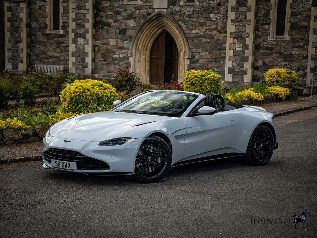 Aston Martin Vantage Convertible 4.0 V8 Roadster Euro 6 2021 White #3