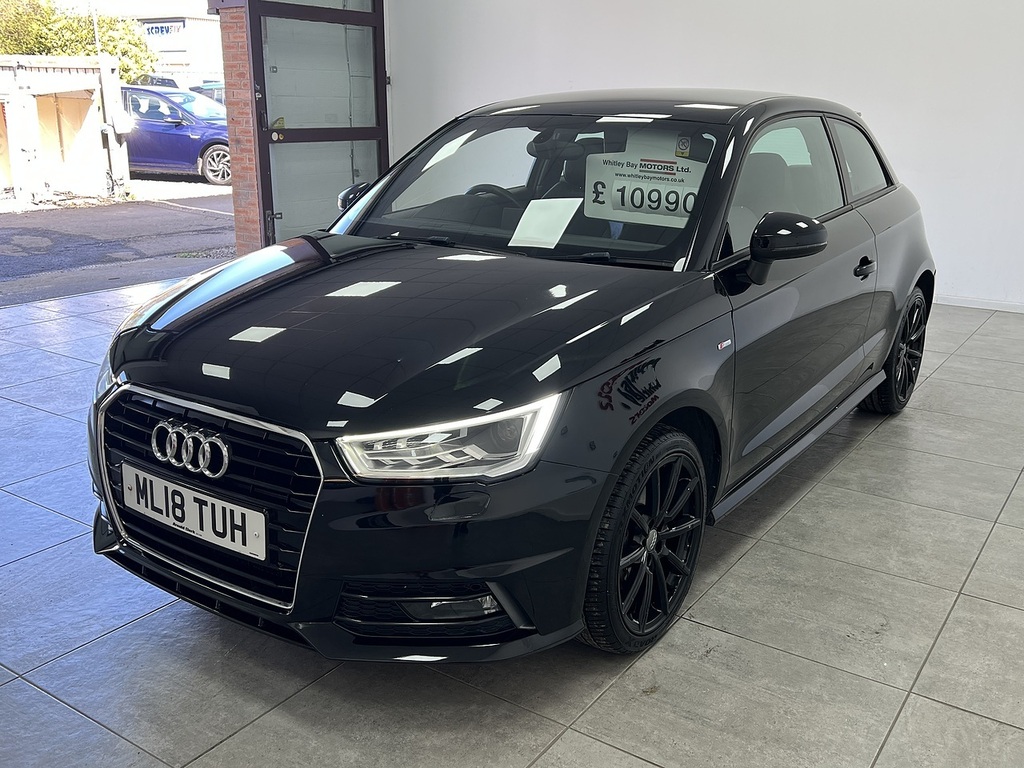 Audi A1 Tfsi S Line ML18TUH Black #6