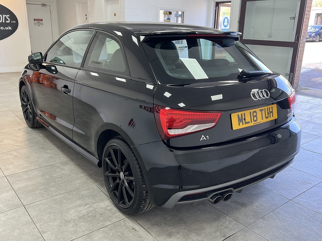 Audi A1 Tfsi S Line ML18TUH Black #5