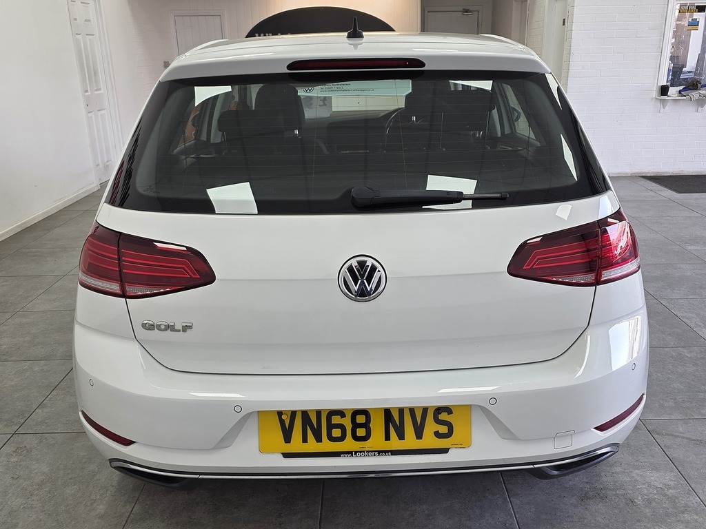 Volkswagen Golf Tdi Se Nav VN68NVS White #4