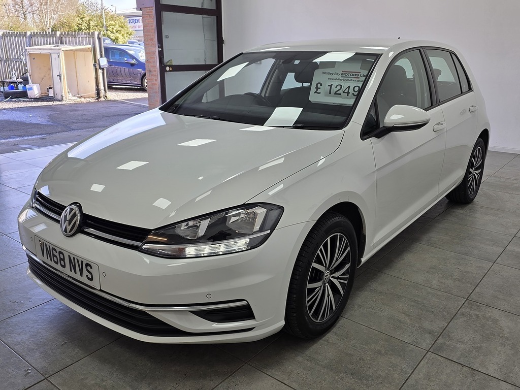 Volkswagen Golf Tdi Se Nav VN68NVS White #6