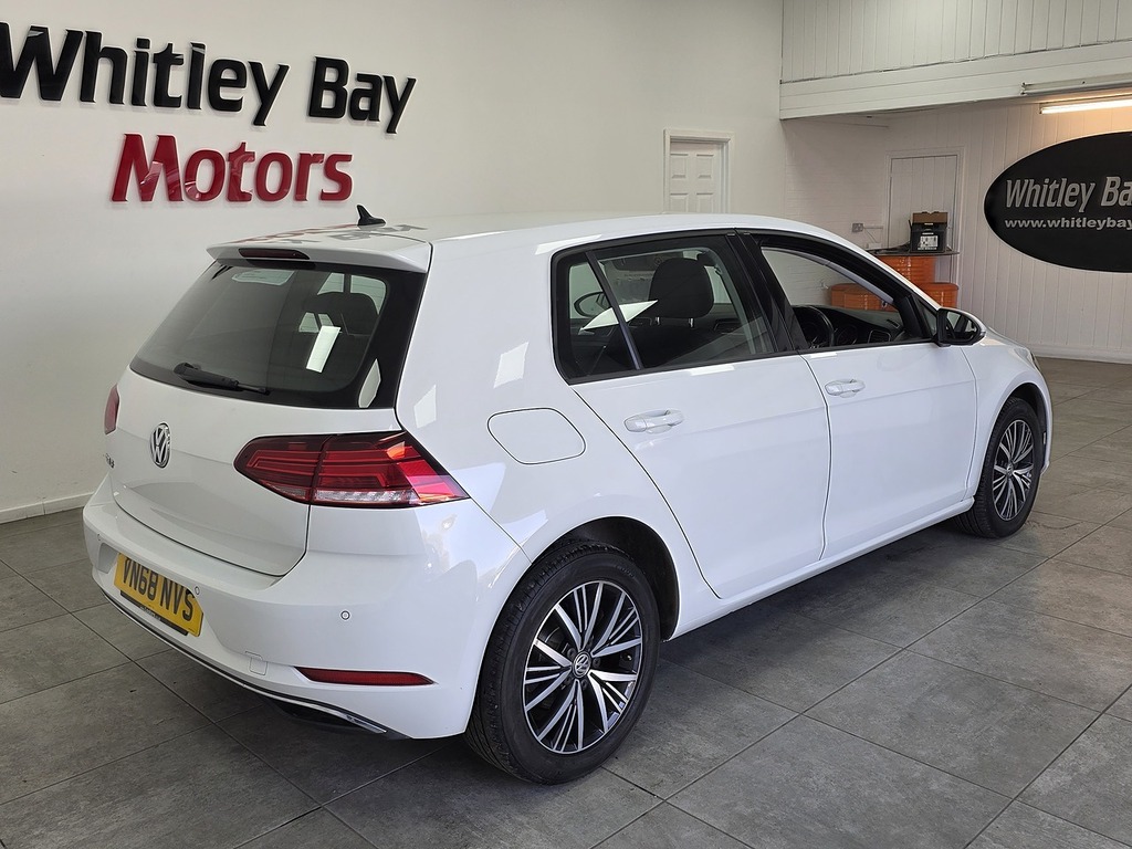 Volkswagen Golf Tdi Se Nav VN68NVS White #3