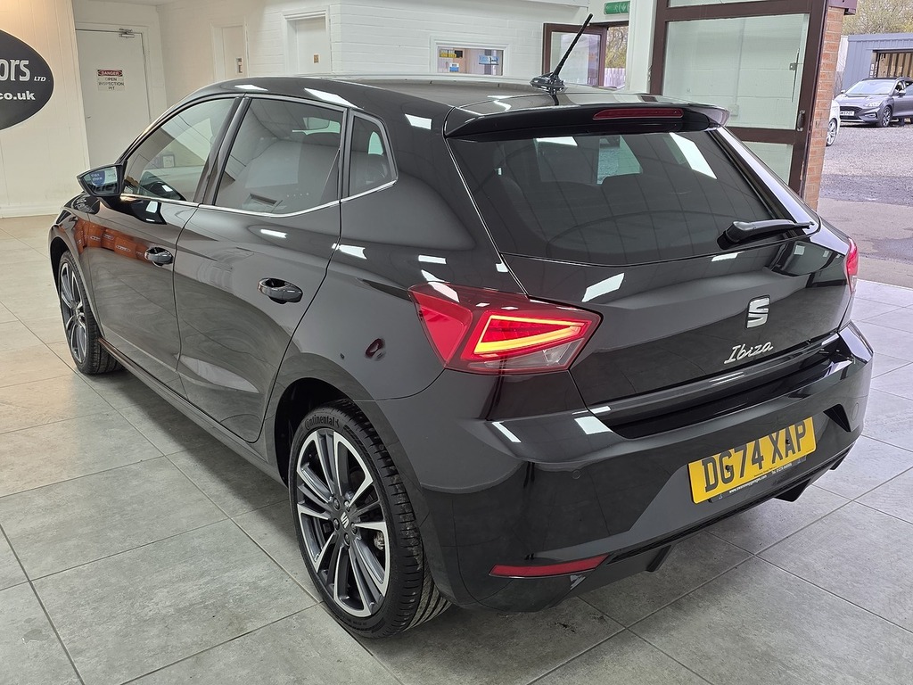 Seat Ibiza Tsi Xcellence Lux DG74XAP Black #5