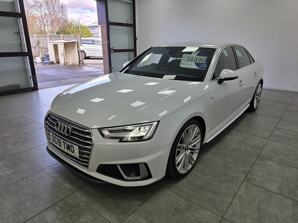 Audi A4 Tfsi S Line DC19TMO White #6