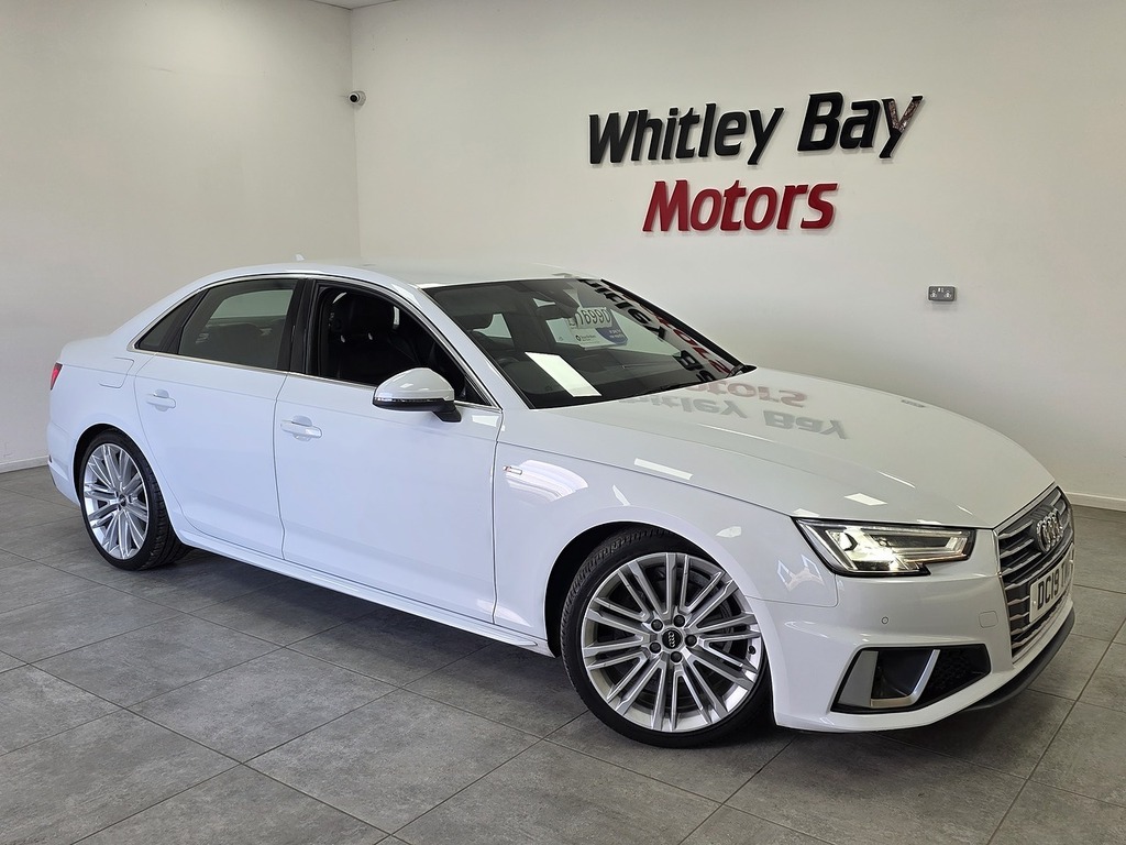 Audi A4 Tfsi S Line White