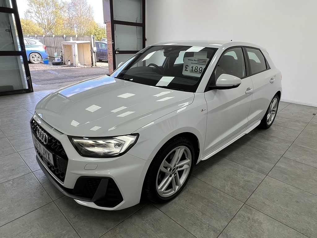 Audi A1 Tfsi S Line KE71JYX White #6