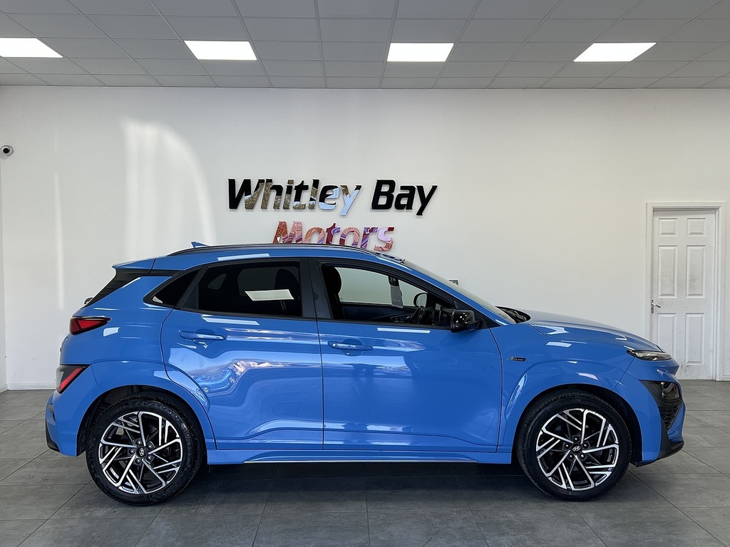 Hyundai Kona T-gdi Mhev N Line FL22AWA Blue #2