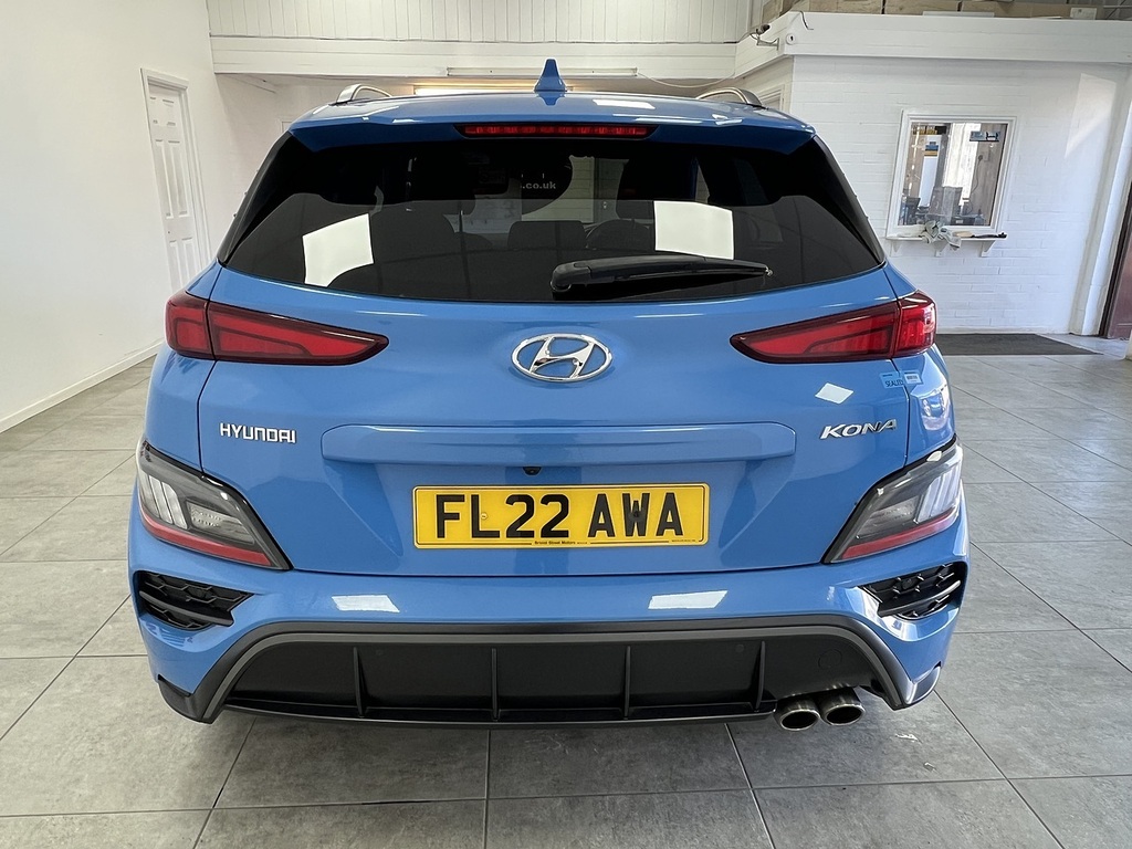 Hyundai Kona T-gdi Mhev N Line FL22AWA Blue #4