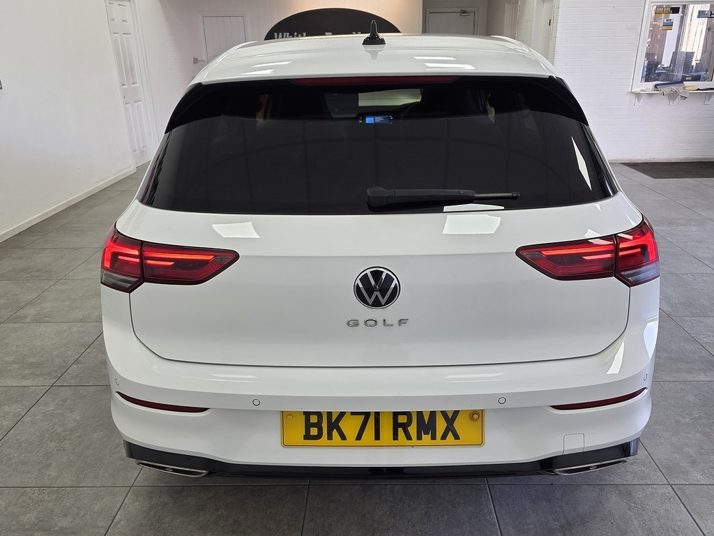 Volkswagen Golf Tsi R-line BK71RMX White #4