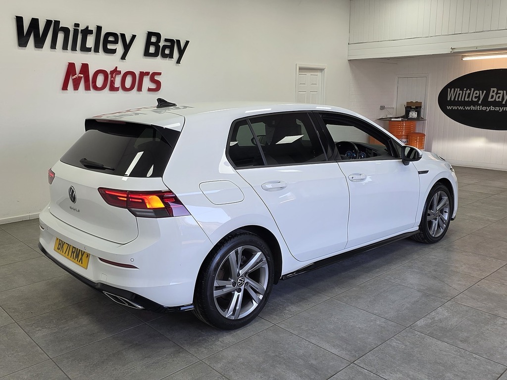 Volkswagen Golf Tsi R-line BK71RMX White #3