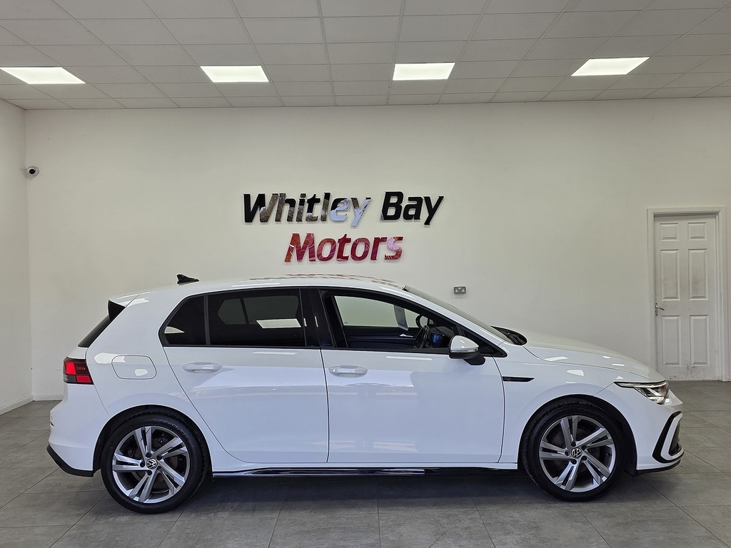 Volkswagen Golf Tsi R-line BK71RMX White #2