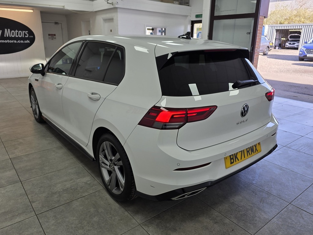 Volkswagen Golf Tsi R-line BK71RMX White #5