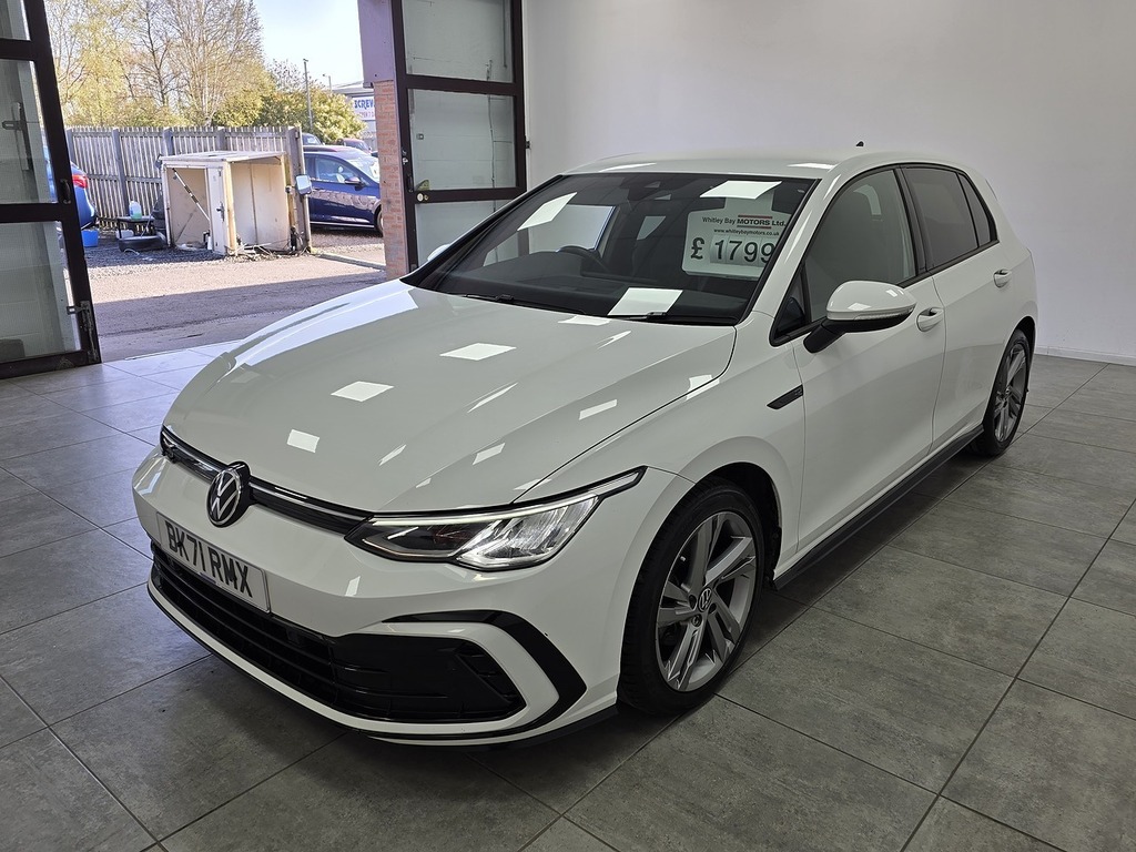 Volkswagen Golf Tsi R-line BK71RMX White #6