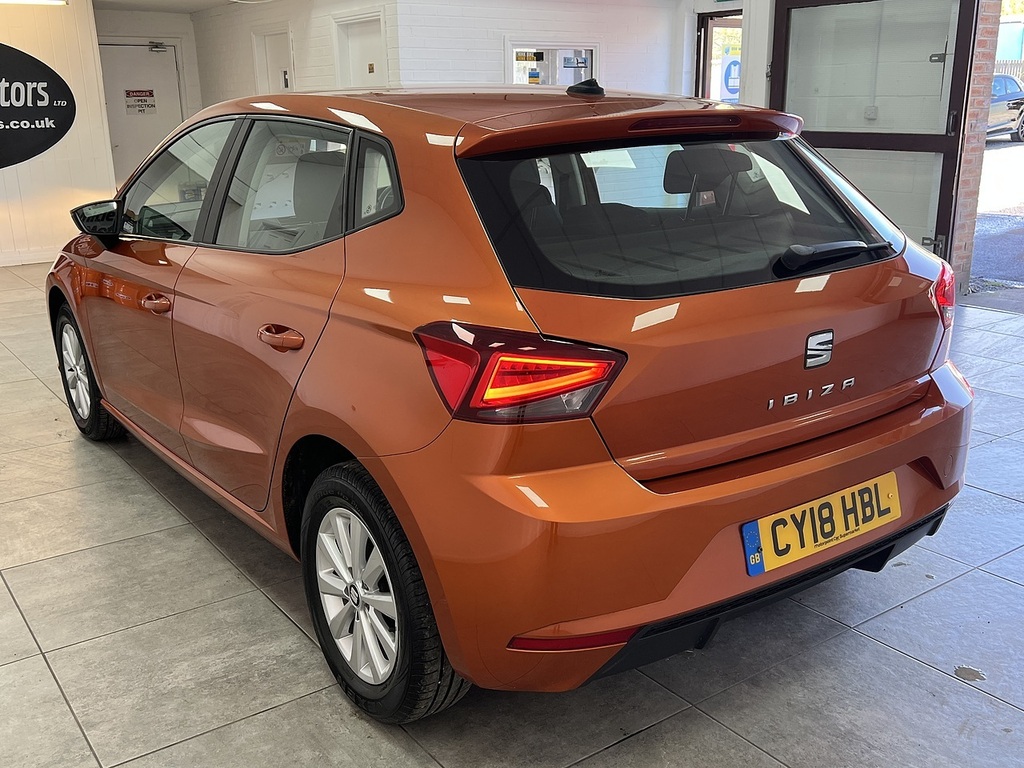 Seat Ibiza Mpi Se Technology CY18HBL Orange #5