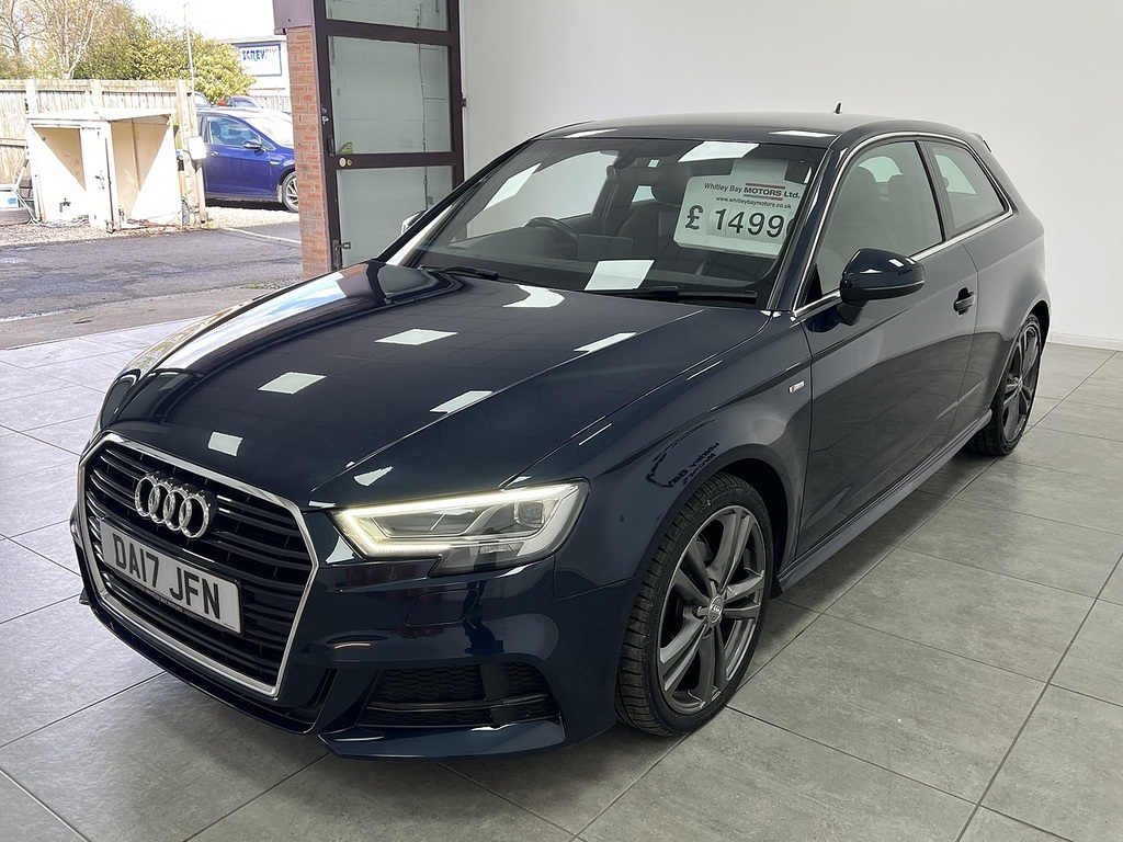 Audi A3 Tdi S Line Blue #6