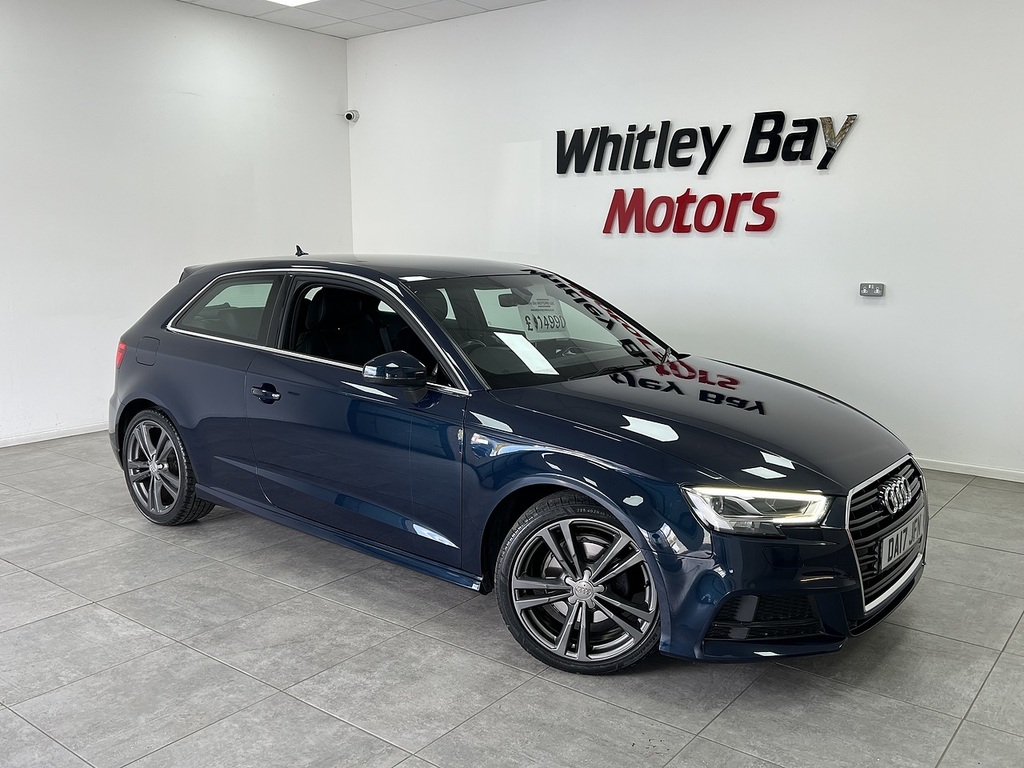 Audi A3 Tdi S Line Blue