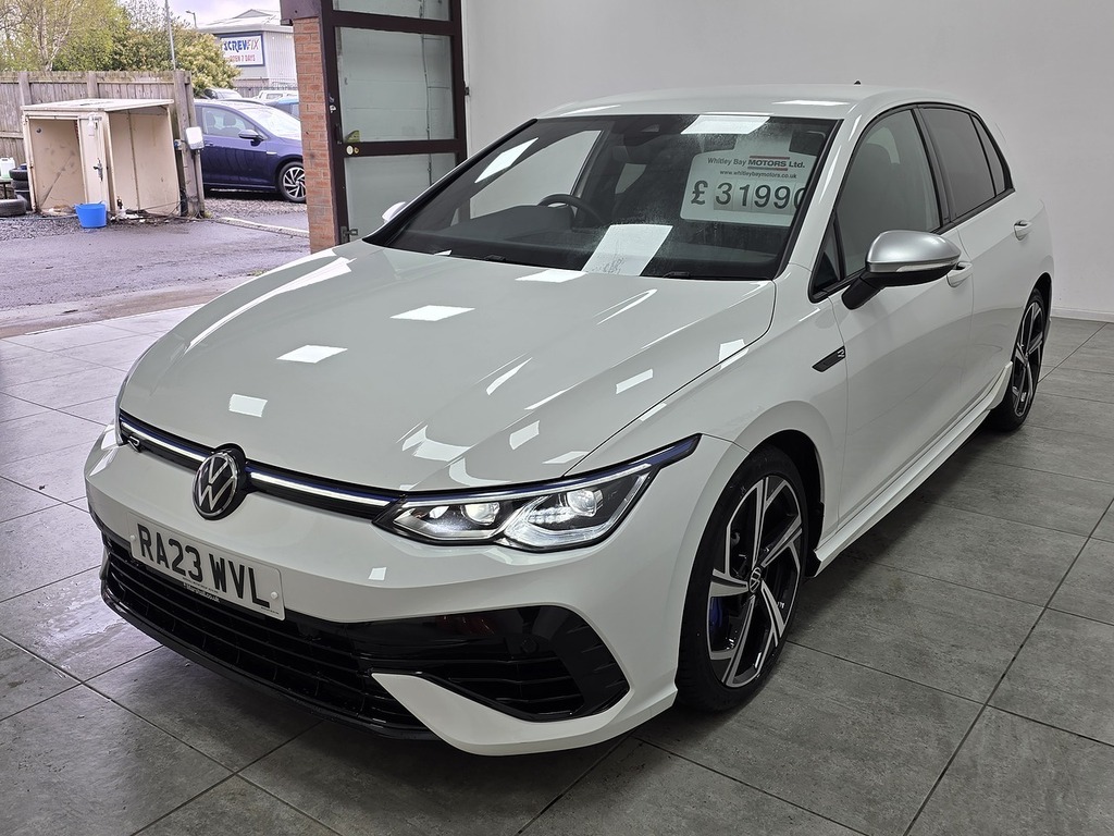 Volkswagen Golf Tsi R RA23WVL White #6