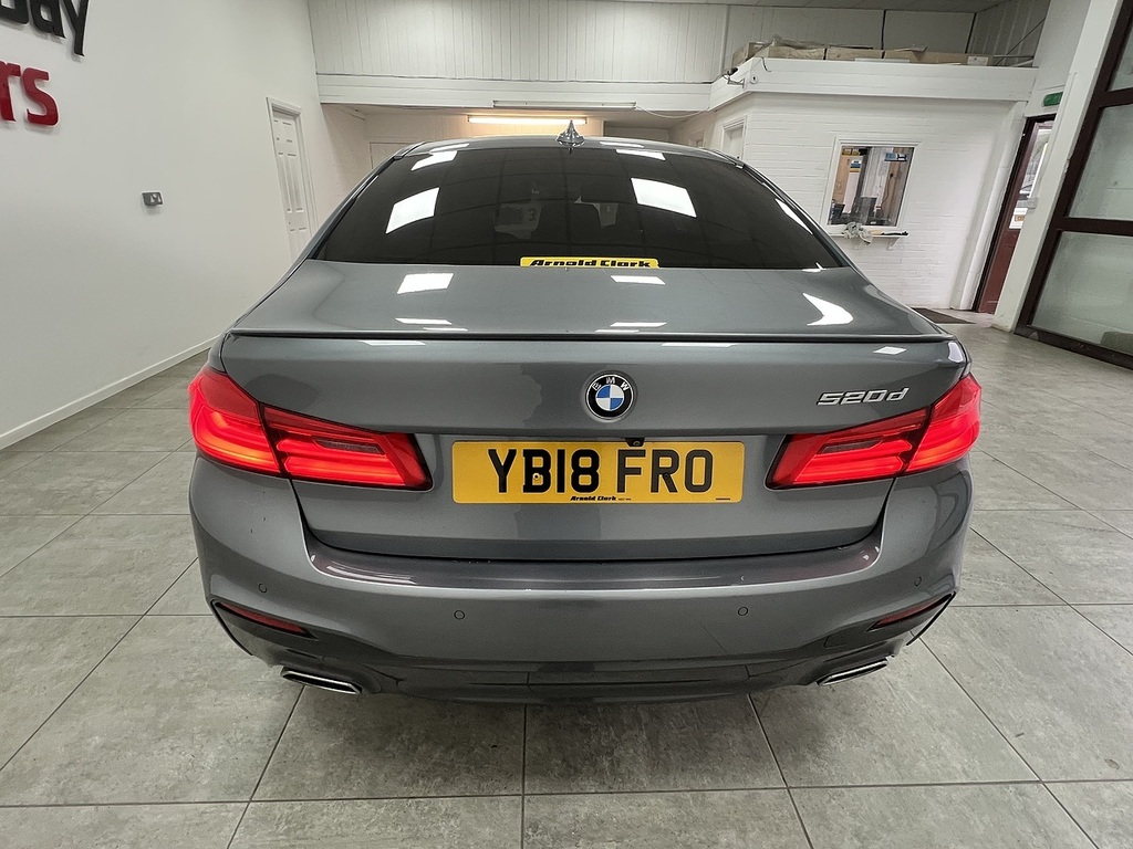 BMW 5 Series 520D M Sport YB18FRO #4