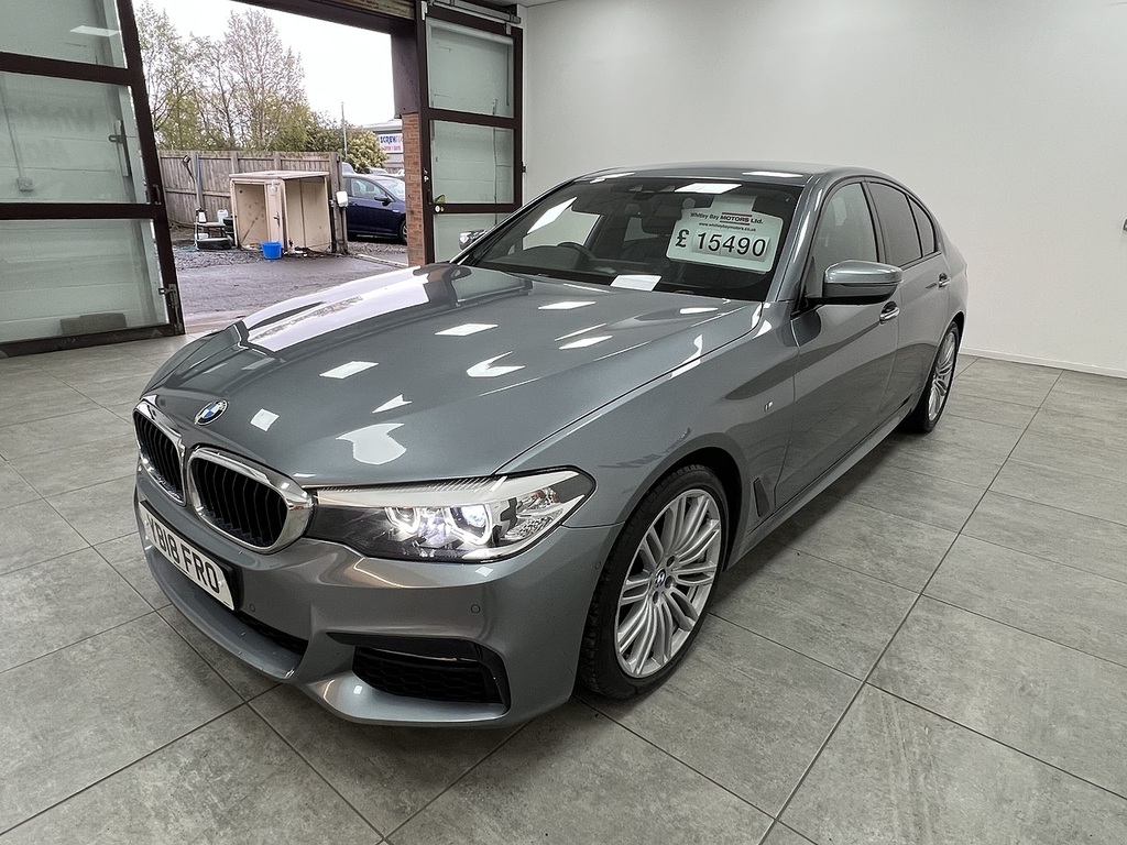 BMW 5 Series 520D M Sport YB18FRO #6