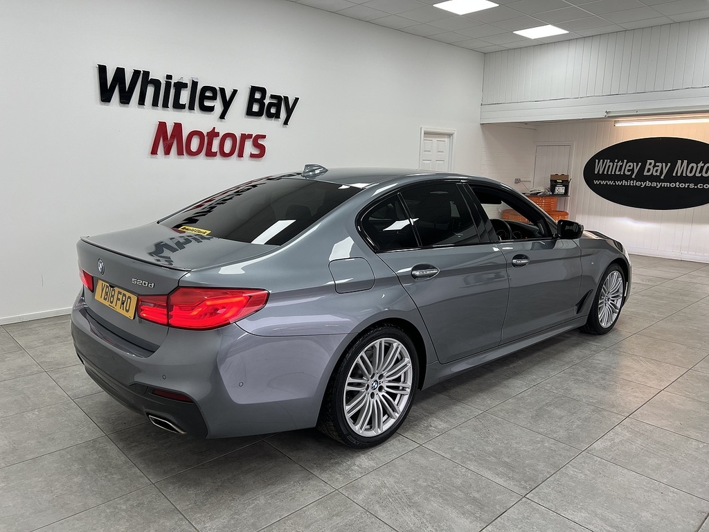 BMW 5 Series 520D M Sport YB18FRO #3