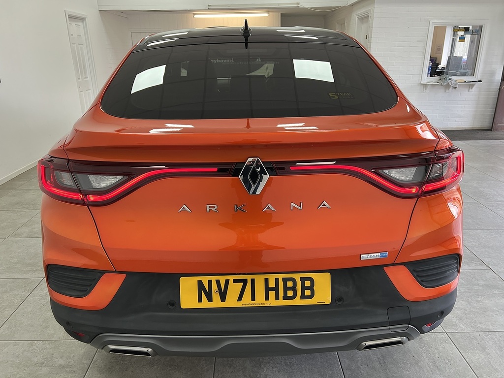 Renault Arkana E-tech R.s. Line NV71HBB Orange #4