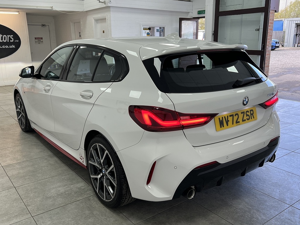 BMW 1 Series 128Ti WV72ZSR White #5