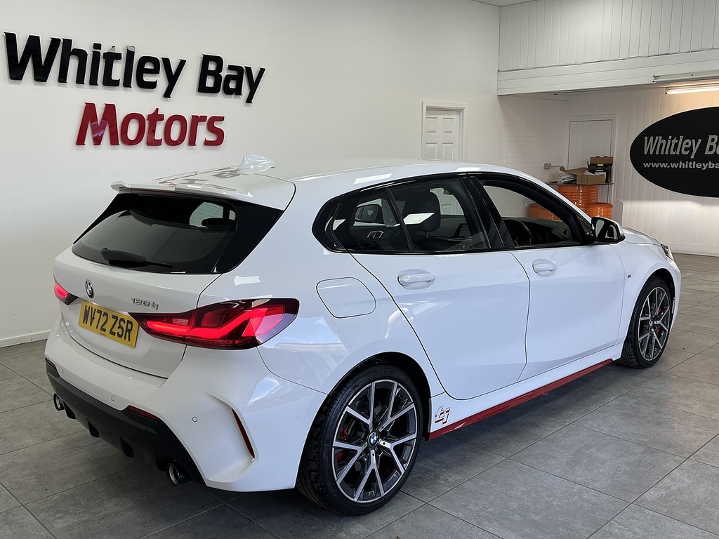BMW 1 Series 128Ti WV72ZSR White #3